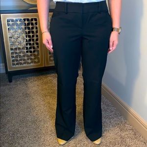 Women’s work pants, black, size 10.